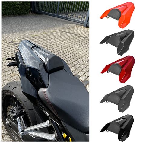 Buy USA Motorcycle Rear Passenger Pillion Solo Seat Cover Cowl Hard ABS ...