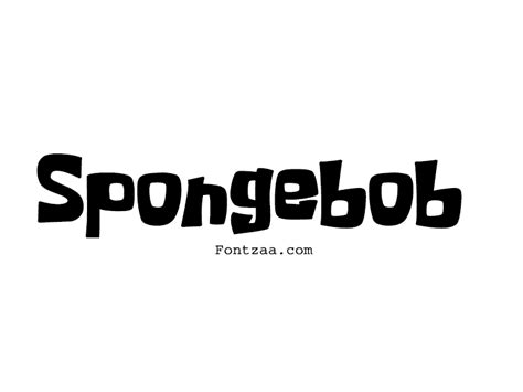 Spongebob font - Artofit
