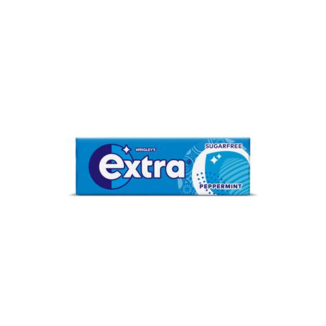 Extra Peppermint Sugarfree Chewing Gum 10 Pieces - One Stop