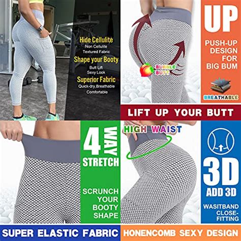 Buy Enyur TIK Tok Leggings for Women Butt Lift Tummy Control with ...
