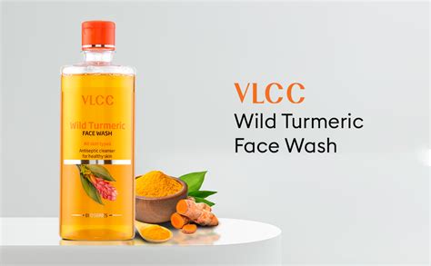 VLCC Wild Turmeric Face Wash - 500 ml | Antiseptic cleanser for clear ...