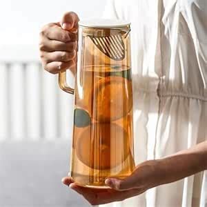 Buy GRACIOUS MART Premium 1350ml Clear Durable, Leak-Resistant Glass ...