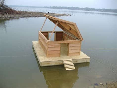 Floating Duck Shelters | Custom Floating Duck Houses | Waterfowl ...
