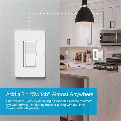 Lutron Caseta Smart Lighting Diva Smart Multi-location Smart with LED ...