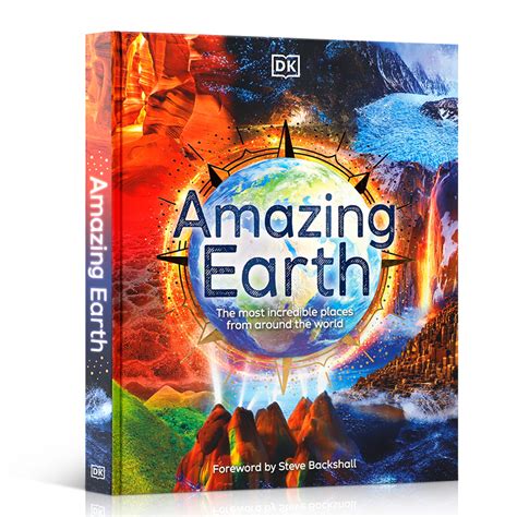 英文原版Amazing Earth神奇的地球 DK出版自然地理知识科普青少年课外阅读读物探索世界上不可思议的地方少儿科普图鉴书_虎窝淘