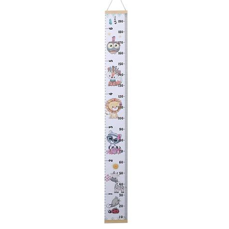 Buy Prosperveil Kids Height Chart Hanging Growth Wall Chart Removable ...