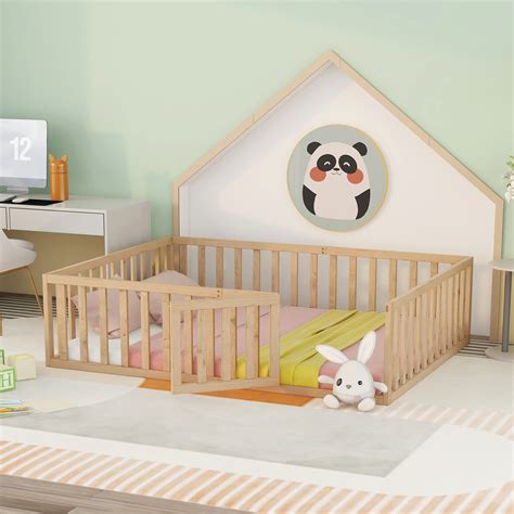 Toddler Floor Full Bed Frame at Paige Brown blog