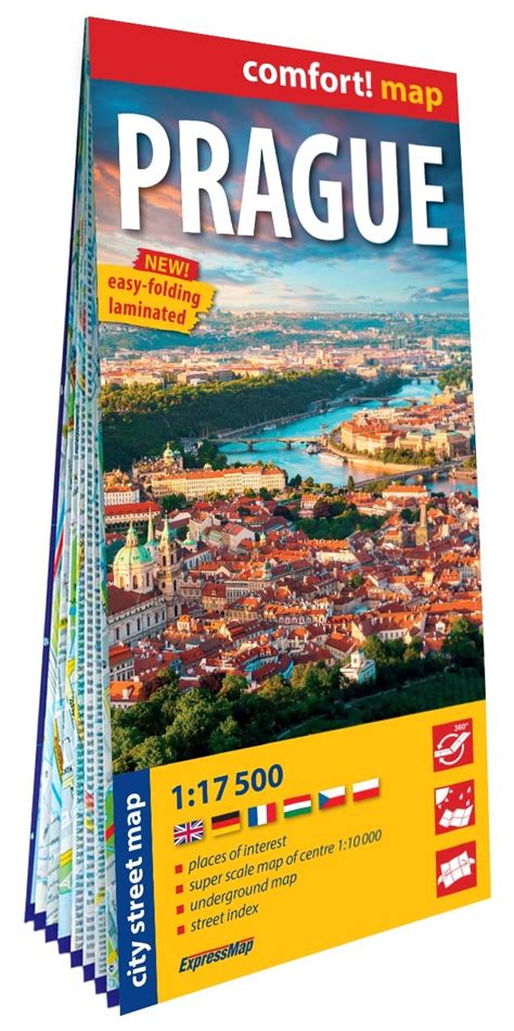 Buy Prague (comfort! map) Book Online at Low Prices in India | Prague ...