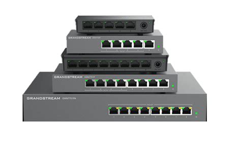 High-Performance Unmanaged Network Switches - Grandstream