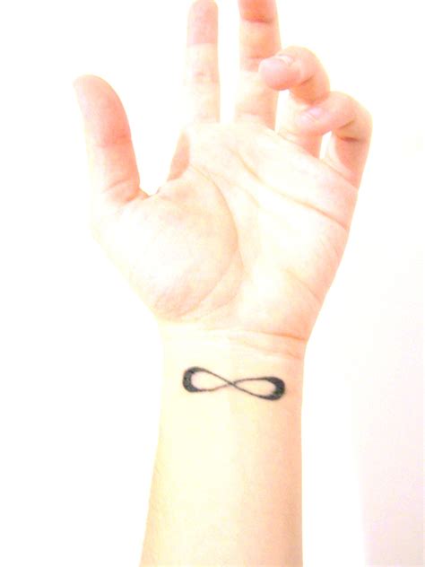 Sweet Infinity Sign Tattoo Meaning on Wrist - | Tattoomagz › Tattoo Designs / Ink Works / Body ...
