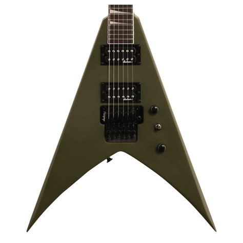 Jackson King V JS32 Electric Guitar, Matte Army Drab | Gear4music