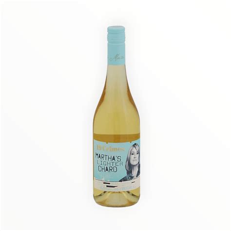 19 CRIMES CHARDONNAY MARTHA LIGHTER WINE 750ML – Wolf Orders