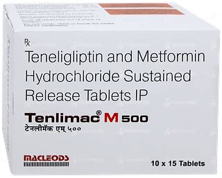 Tenlimac M 500 Tablet 15: Uses, Side Effects, Price & Substitutes