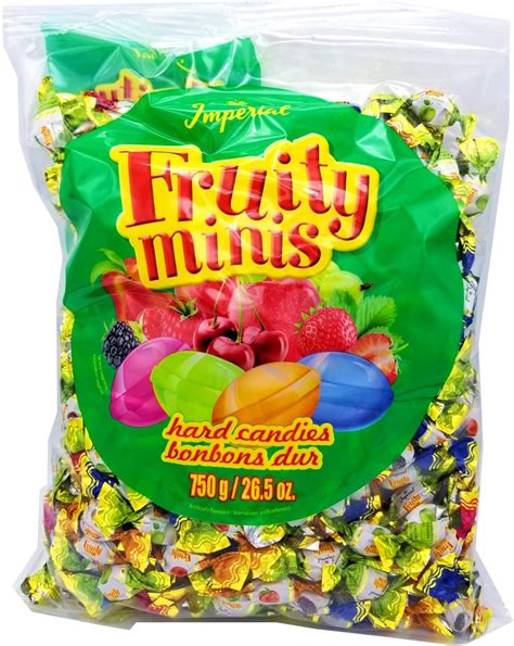 Assorted Mini Fruit Hard Candies 750 gr. (26.5oz.) - Fruit Flavoured ...