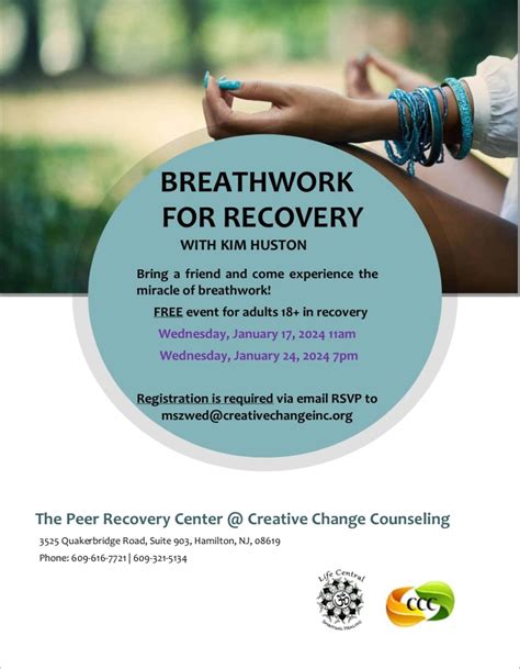 Creative Change Counseling Inc on LinkedIn: #peerrecovery #breathwork # ...