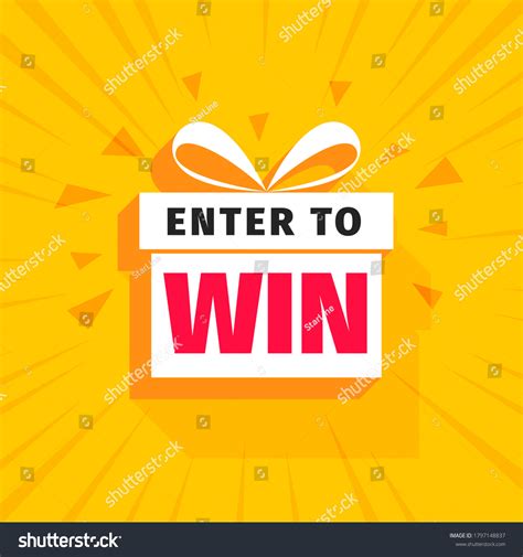 Enter To Win Clipart