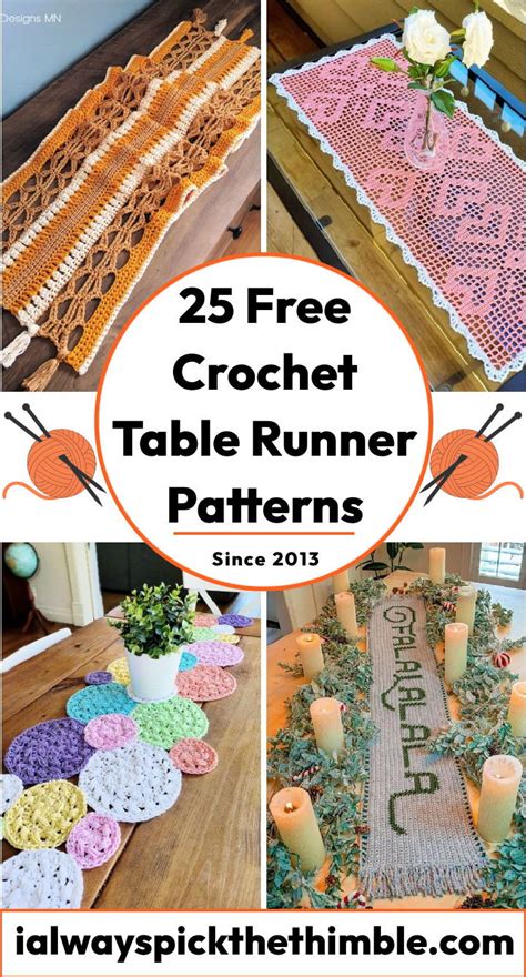 Image result for Crochet Chain Link Table Runner Patterns