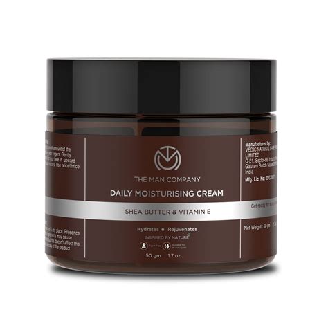Buy The Man Company Daily Moisturising Cream With Shea Butter & Vitamin ...