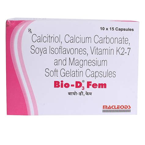 Bio-D3 Fem Capsule | Uses, Side Effects, Price | Apollo Pharmacy