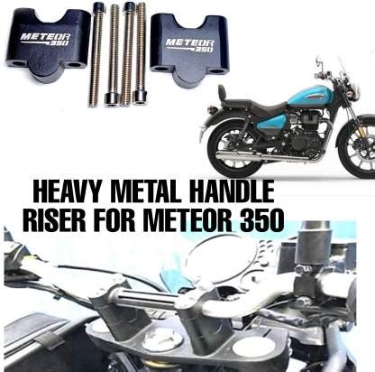 imad HANDLE RISER FOR METEOR 350 Handlebar Hand Guard Price in India ...