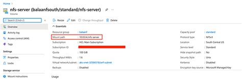 Comparing and Contrasting the AKS/ANF NFS subdir external provisioner ...