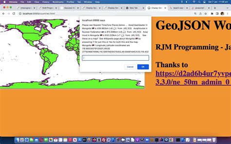 Image result for World GeoJSON Sample