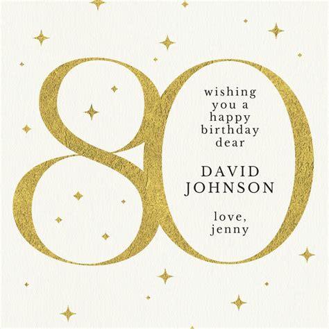 80th Birthday Cards (Free) | Greetings Island