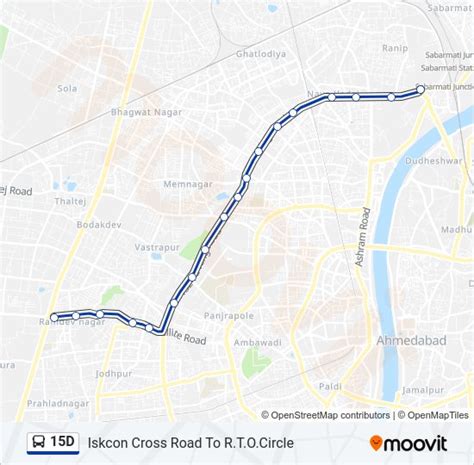 15D Route: Schedules, Stops & Maps - R.T.O. Circle (Updated)