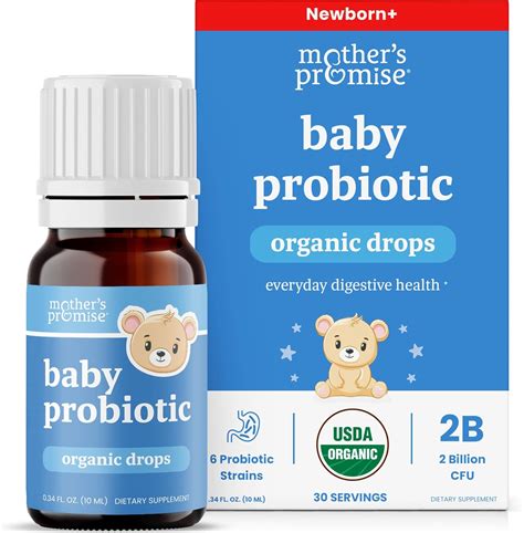 Amazon.com: USDA Organic Baby Probiotic Drops for Infants | Helps with ...
