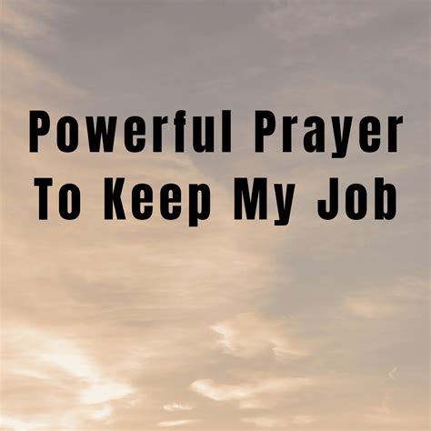 Image result for Prayer for Job Protection