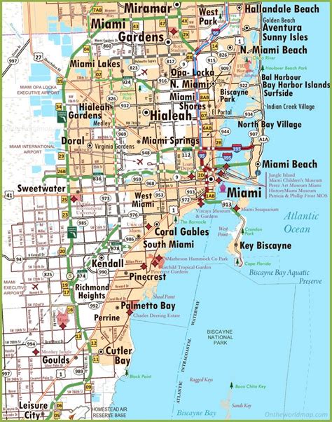 Miami Map 的图像结果