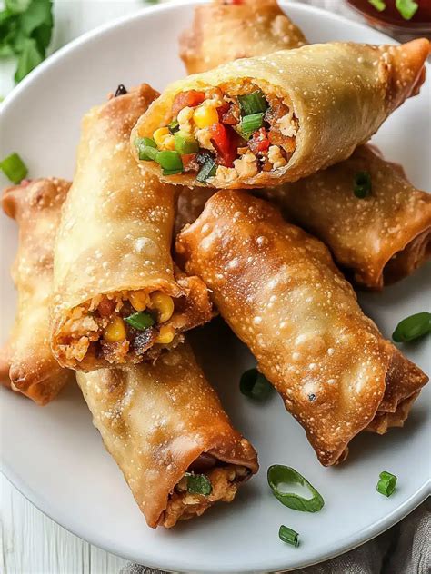 Crispy Air Fryer Chili’s Southwest Egg Rolls You’ll Love