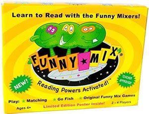 Funny Mix card game by Readventures Funny Mix Superhero Phonics Learn ...