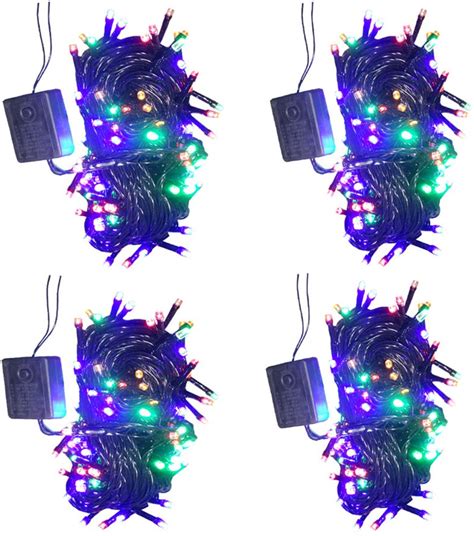 Buy Brilliant PVC Copper String Light (2 Watt, Black, Pack of 4) Online ...