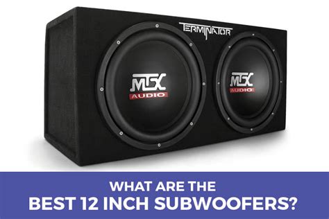 What Are The Best 12 Inch Subwoofers? - 2022 Edition