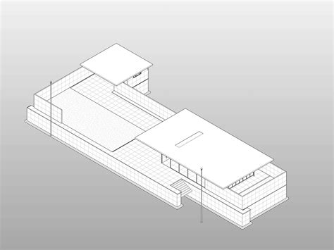Floor Plan Barcelona Pavilion | Viewfloor.co