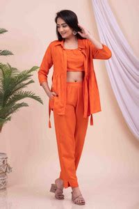 divash Top Pant Co-ords Set with Shrug Price in India - Buy divash Top ...