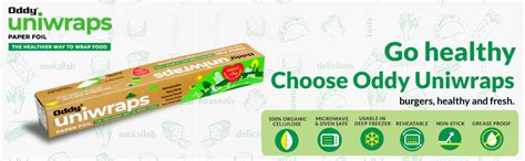 Buy Oddy Uniwraps Food Wrapping Paper 11" x 20 Mtrs Online at Low ...