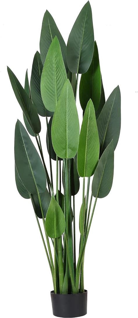 Buy TLYDPP 18 Trunks Artificial Bird of Paradise Plant 5.1 Feet Large ...