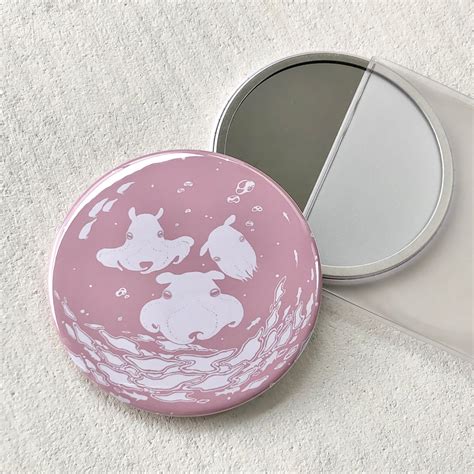 Blue World Children-flapjack」くすみピンク＜ 76mmハンドミラー ＞ | ラシマ工房