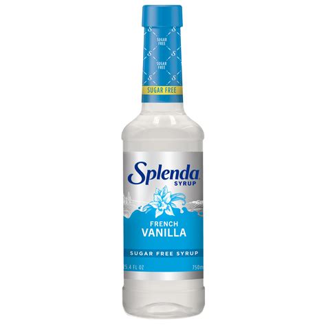 Splenda Coffee Syrup - French Vanilla - Sugar FreeSplenda® French ...