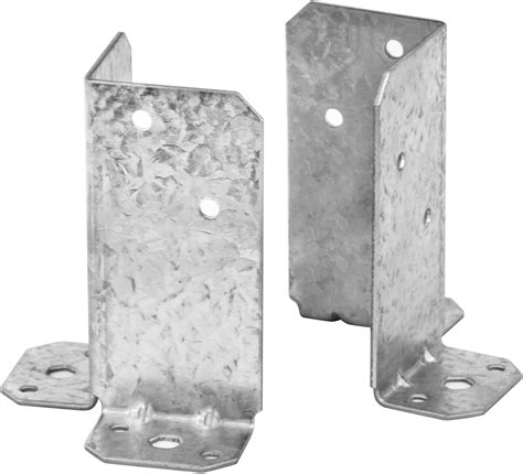 OTTFF 4 Pack Adjustable Post Anchor Base for 4x4,6x6,8x8 Pergola Fence ...