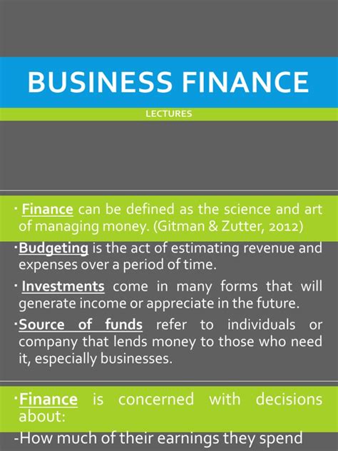 Image result for Finance Lectures