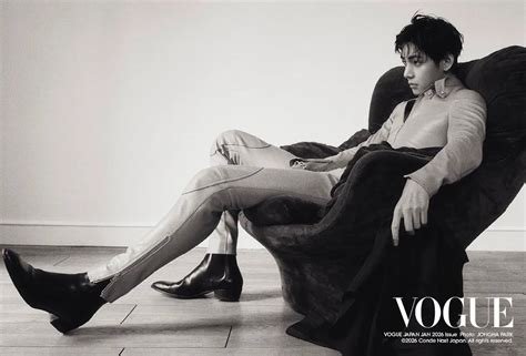 BTS’s V Captivates On Vogue Japan February 2026 Cover With ’90s Cinema ...