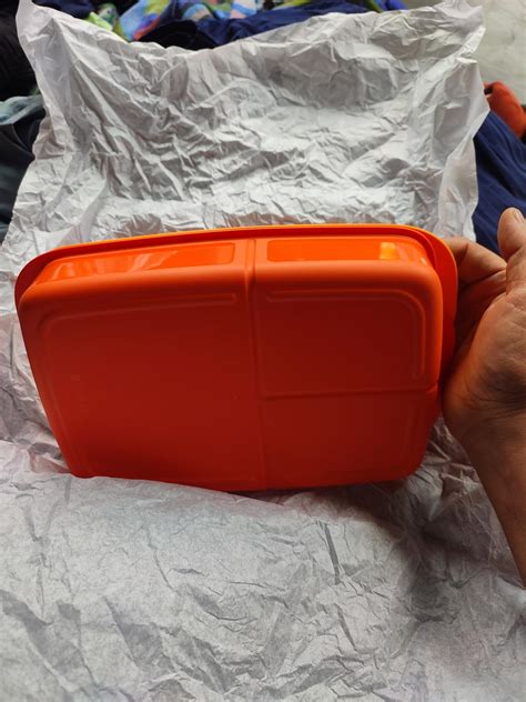 Buy Tupperware . Plastic Kids Divide Lunch-1 Pc,1Liters,Multicolor ...