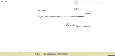 Check Writer Software 的图像结果