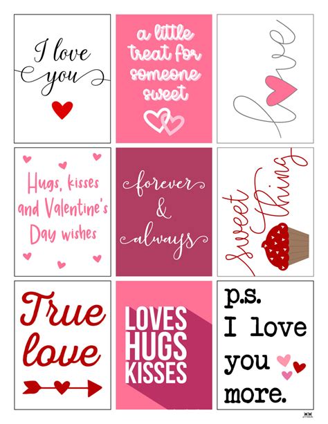 Cute Valentine S Day Cards Printable Free