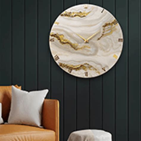 Epoxy Resin Choco Falls Clock - BuildHUB