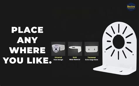 Buy Bectro Metal Dome & Bullet Camera L-Type Mounting Bracket Heavy ...