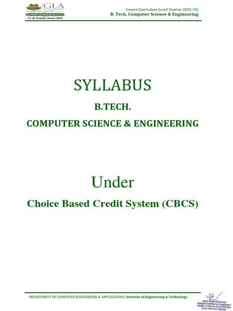 Syllabus for CS B.Tech 的图像结果